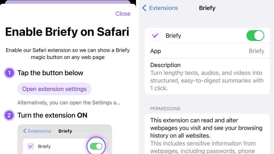 📣 Briefy’s Now on iOS!